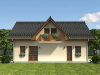 pohled domu
