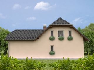 pohled domu