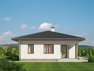 pohled domu