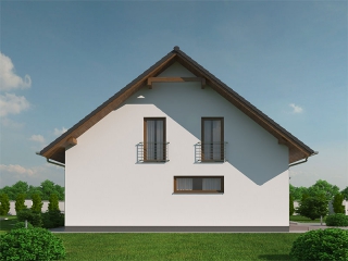pohled domu