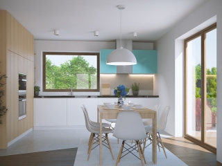 příklad interiéru domu