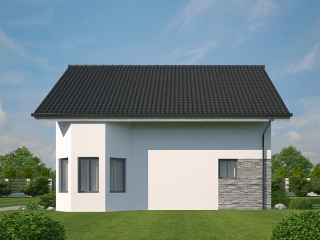 pohled domu