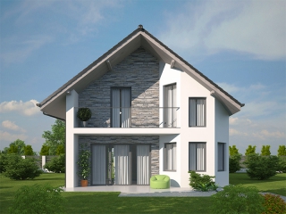 pohled domu