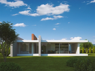 pohled domu