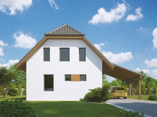 pohled domu
