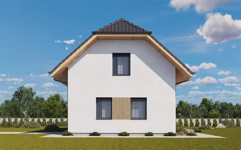 pohled domu