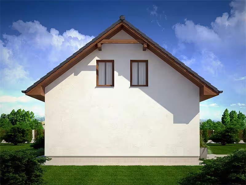 pohled domu